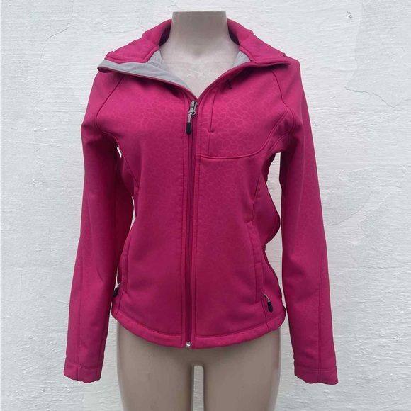 Kirklands Jackets & Blazers - Kirklands Vibrant Pink Fleece Jacket